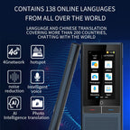 Z6 4G Version 3.1 inch Screen Smart Voice Translator for Business Travel 1GB+16GB Support 138 Languages Inter-Translation