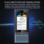 Z6 4G Version 3.1 inch Screen Smart Voice Translator for Business Travel 1GB+16GB Support 138 Languages Inter-Translation