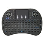 Support Language: Spanish i8 Air Mouse Wireless Backlight Keyboard with Touchpad for Android TV Box & Smart TV & PC Tablet & Xbox360 & PS3 & HTPC/IPTV, Spanish