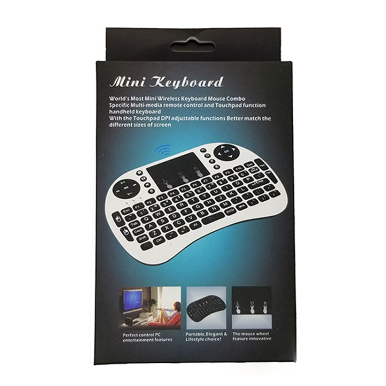 Support Language: Arabic i8 Air Mouse Wireless Keyboard with Touchpad for Android TV Box & Smart TV & PC Tablet & Xbox360 & PS3 & HTPC/IPTV