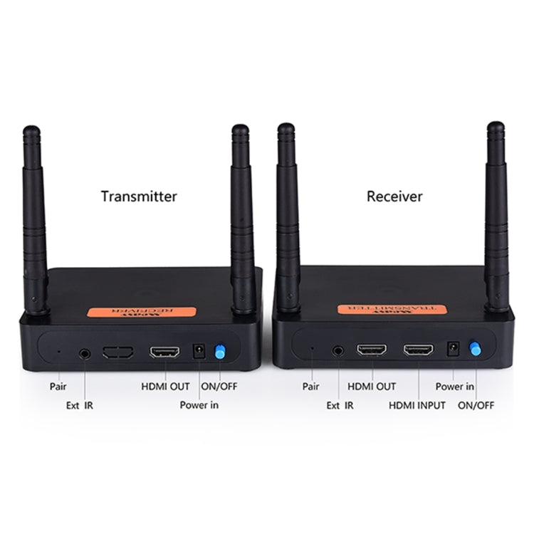 Measy FHD676 Full HD 1080P 3D 5-5.8GHz Wireless HDMI Transmitter (Transmitter + Receiver) Transmission Distance: 200m, Specifications:EU Plug, FHD676 (EU Plug), FHD676 (UK Plug), FHD676 (US Plug), FHD676 (AU Plug)
