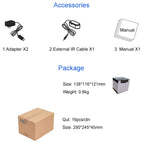 Measy FHD676 Full HD 1080P 3D 5-5.8GHz Wireless HDMI Transmitter (Transmitter + Receiver) Transmission Distance: 200m, Specifications:EU Plug, FHD676 (EU Plug), FHD676 (UK Plug), FHD676 (US Plug), FHD676 (AU Plug)