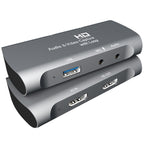 Z27 HDM Female + Mic to HDM Female USB 2.0 Video Audio Capture Box, Z27