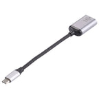 4K 60HZ Mini DP Female to Type-C / USB-C Male Connecting Adapter Cable, Mini DP Female to Type-C Male