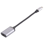 4K 60HZ Mini DP Female to Type-C / USB-C Male Connecting Adapter Cable, Mini DP Female to Type-C Male