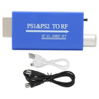 61.25MHz PS1 & PS2 to RF TV Signal Radio Frequency Converter, PS1 & PS2 to RF