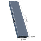 Z46 HDMI + Mic + Audio + USB Video Capture Card with Loop, Z46