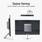 K660S Windows and Linux System Mini PC, Intel Celeron Processor N2840 Quad-Core 1.83- 2.25GHz, 8GB RAM + 128GB SSD, EU Plug, 8GB+128GB AU Plug, 8GB+128GB EU Plug, 8GB+128GB UK Plug, 8GB+128GB US Plug