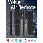G20S 2.4G Air Mouse Remote Control with Fidelity Voice Input & IR Learning & 6-axis Gyroscope for PC & Android TV Box & Laptop & Projector, G20S