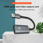 Z29 HDMI Female to USB 2.0 Male + Audio VideoCapture Box, Z29