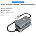 Z31 HDMI Female to HDMI Female + Audio + USB 2.0 Video Capture Box, Z31