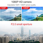 B18 Back Clip Design 1080P HD Camera Recording Pen, Support Motion Detection / Infrared Night Vision /180 Degrees Rotation Camera / TF Card