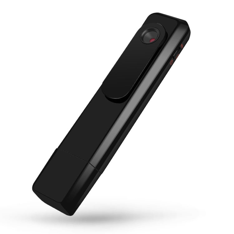 C181 1080P Mini Back Clip 130 Degree Small Wide Angle Meeting Lecture Professional Video Recorder Pen without TF Card, Without TF Card