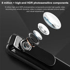 C181 1080P Mini Back Clip 130 Degree Small Wide Angle Meeting Lecture Professional Video Recorder Pen without TF Card, Without TF Card