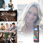 VM31 Portable Audio Voice Recorder, 8GB, Support Music Playback, 8GB