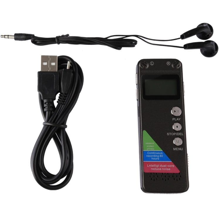 VM31 Portable Audio Voice Recorder, 16GB, Support Music Playback, 16GB