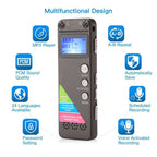 VM31 Portable Audio Voice Recorder, 16GB, Support Music Playback, 16GB
