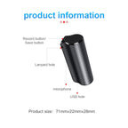 Q70 8GB Smart HD Noise Reduction Voice Control Recording Pen, 8GB