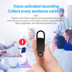 S20 8GB Keychain HD Noise Reduction Portable Recording Pen, 8GB
