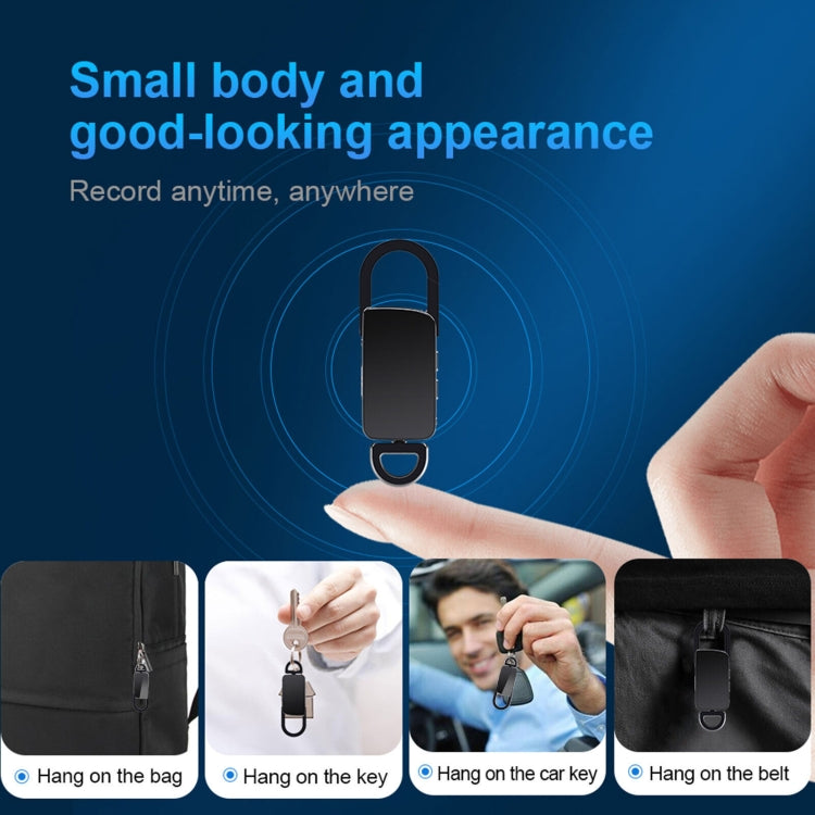 S20 32GB Keychain HD Noise Reduction Portable Recording Pen, 32GB
