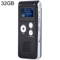 SK012 32GB Smart Noise Reduction HD Voice Recording Pen, Black 32GB