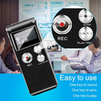 SK012 32GB Smart Noise Reduction HD Voice Recording Pen, Black 32GB