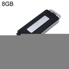 SK868 8GB Rechargeable Portable U-Disk Voice Recorder, 8GB