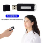 SK868 8GB Rechargeable Portable U-Disk Voice Recorder, 8GB