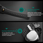 SKMEI 1258 Multifunctional Outdoor Sports Noctilucent Waterproof Wrist Watch, Size: S