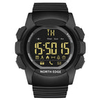 NORTH EDGE AK Bluetooth Multi-function Smart Watch with LED Backlit, Support Incoming Call Reminder, Smart Stopwatch, Information Reminder, AK