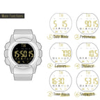 NORTH EDGE AK Bluetooth Multi-function Smart Watch with LED Backlit, Support Incoming Call Reminder, Smart Stopwatch, Information Reminder, AK