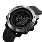 SKMEI 1416 Multifunctional Outdoor Fashion Noctilucent Waterproof Steel Ring Digital Watch, Steel Ring, 1416 Steel Ring