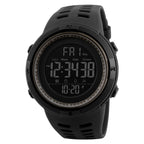 SKMEI 1251 Men Fashionable Outdoor 50m Waterproof Sports Watch Digital Watch with PU Watchband