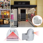 5301 Wireless Infrared Motion Sensor Welcome Alarm Intelligent Greeting Warning Doorbell, IR Distance: 10m, 5301 Pink, 5301 Red, 5301 White, 5301