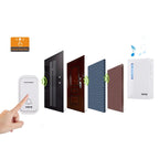 VOYE V015F Home Music Remote Control Wireless Doorbell with 38 Polyphony Sounds, V015F