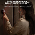 Xiaomi Smart Cat Eye 2 HDR 5 inch 3MP HD Camera 180 Degree Wide Angle Lens 940nm Infrared Night Vision Intercom Doorbell, Smart Cat Eye 2