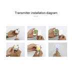 VOYE V008A Home Music Remote Control Wireless Doorbell with 38 Polyphony Sounds, US Plug, V008A