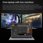 Fingerprint Unlock, Windows 11 English OS AMD Ryzen 7 4700U Octa Core, Support Bluetooth & Dual WiFi, US Plug, R7 4700U 8GB+256GB