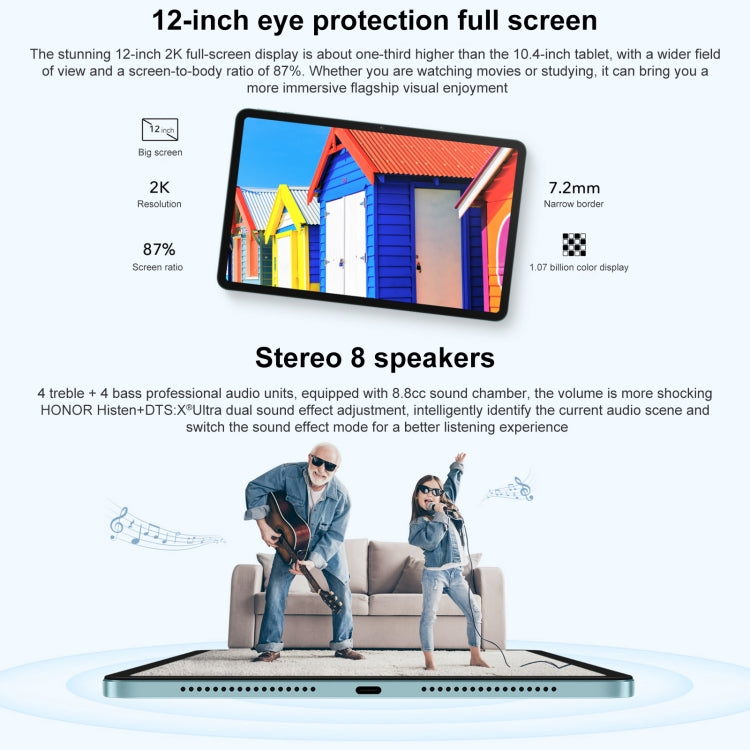 Magic UI 6.1 (Android S) Qualcomm Snapdragon 680 Octa Core, 8 Speakers, Not Support Google, 6GB+128GB