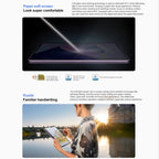 Paperfeel Diffuse Screen, HarmonyOS 3.1 Qualcomm Snapdragon 865 Octa Core up to 2.84GHz, Not Support Google Play, 8GB+256GB Diffuse Screen