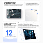 Paperfeel Diffuse Screen, HarmonyOS 3.1 Qualcomm Snapdragon 865 Octa Core up to 2.84GHz, Not Support Google Play, 8GB+256GB Diffuse Screen