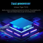 Android 8.1 Unisoc Tiger T310 Octa-core 2.0GHz, Support Dual SIM / WiFi / Bluetooth / GPS, 12S Pro 4GB+64GB