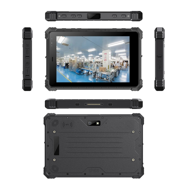 IP68 Waterproof Shockproof Dustproof, Android 10.0 MT6771 Octa Core, Support GPS/WiFi/BT/NFC, US Plug, 8 inch 8GB+128GB