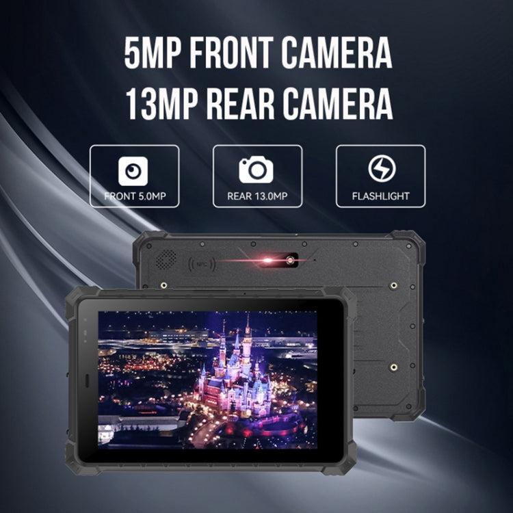 IP68 Waterproof Shockproof Dustproof, Android 10.0 MT6771 Octa Core, Support GPS/WiFi/BT/NFC, US Plug, 8 inch 8GB+128GB
