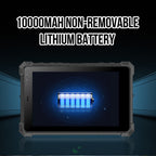IP68 Waterproof Shockproof Dustproof, Android 10.0 MT6771 Octa Core, Support GPS/WiFi/BT/NFC, UK Plug, 10.1 inch 4GB+64GB