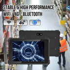 IP68 Waterproof Shockproof Dustproof, Android 10.0 MT6771 Octa Core, Support GPS/WiFi/BT/NFC, UK Plug, 10.1 inch 4GB+64GB