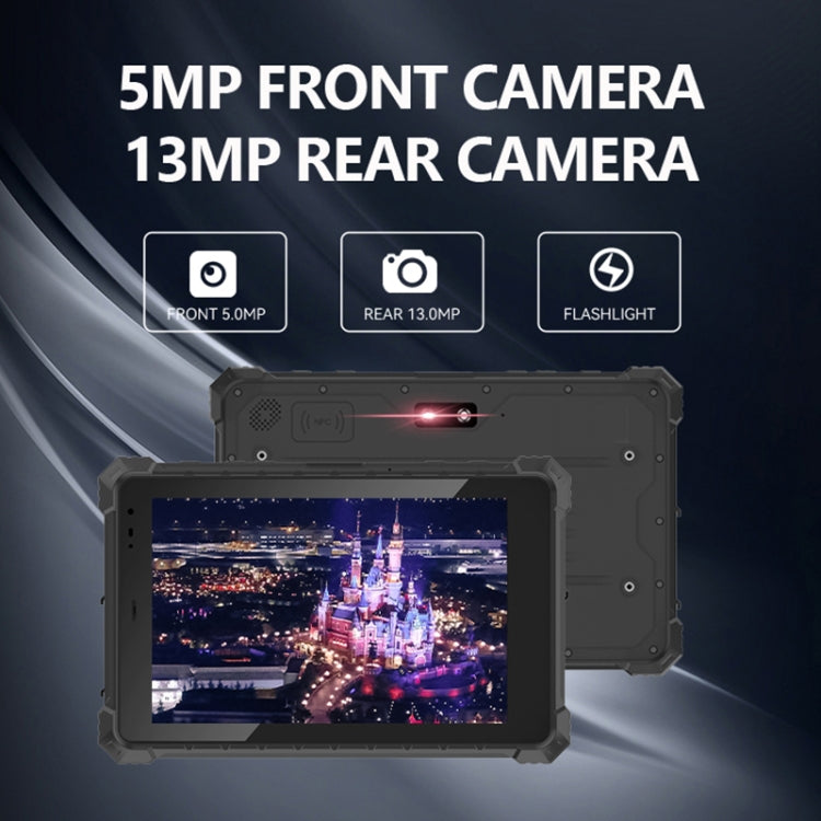 IP68 Waterproof Shockproof Dustproof, Android 10.0 MT6771 Octa Core, Support GPS/WiFi/BT/NFC, UK Plug, 10.1 inch 8GB+128GB