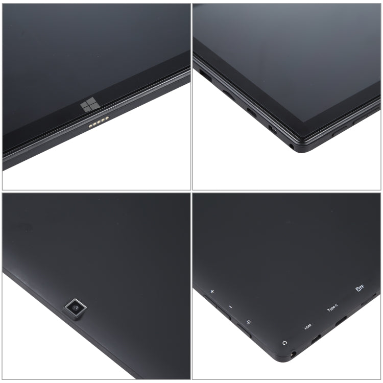 Windows 10, Intel Celeron J3455 Quad Core, Support TF Card & HDMI & BT & Dual WiFi, Not Included Keyboard, N4000 4-Core 8GB+128GB