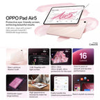 OPPO Pad Air5 12.1 inch Soft Light Screen WIFI Tablet PC, 12GB+256GB, ColorOS 16.0 MediaTek Dimensity 7300-Ultra Octa Core, 12GB+256GB Soft Light