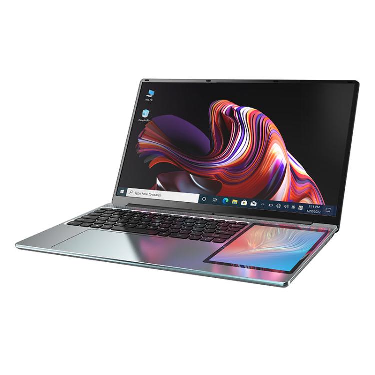 UNIWA ULAP Q15ZR Laptop, 16GB+512GB, 15.6 inch and 7 inch Dual Display Windows 11 Intel Alder Lake N100 Octa Core, AU Plug, 16GB+512GB